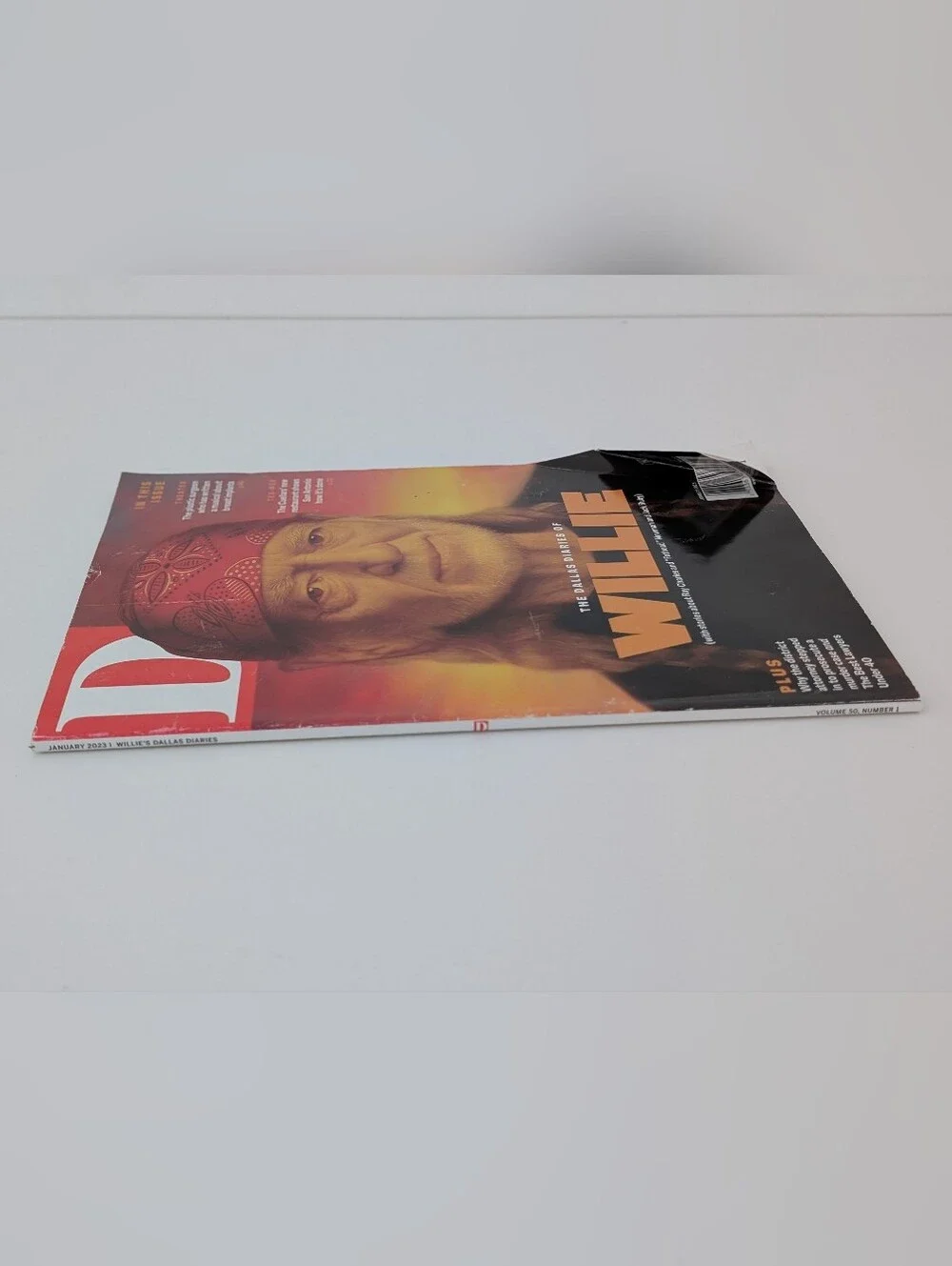D Magazine Cover Featuring Willie Nelson The Dallas Diaries Of Willie Jan.2023